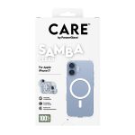 CARE by PanzerGlass® Fashionable Case Samba Transparent w. White MagSafe iPhone 17 – Mobit.gr