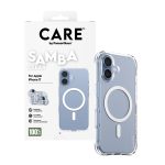 CARE by PanzerGlass® Fashionable Case Samba Transparent w. White MagSafe iPhone 17 – Mobit.gr