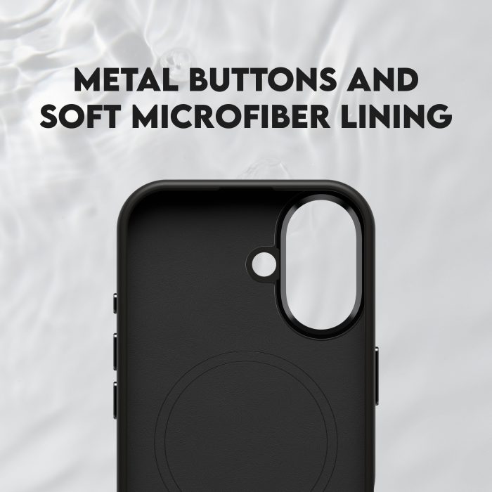 CARE by PanzerGlass® Feature FLOW Case Black w. MagSafe iPhone 17 – Mobit.gr