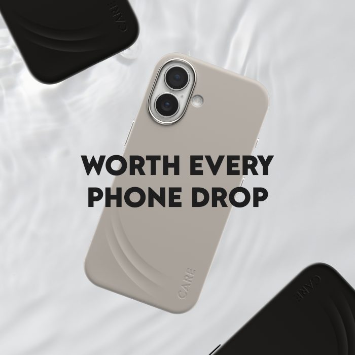 CARE by PanzerGlass® Feature FLOW Case Black w. MagSafe iPhone 17 – Mobit.gr