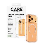 CARE by PanzerGlass® Flagship Case Transparent Urban Explorer w. White MagSafe iPhone 17 Pro – Mobit.gr