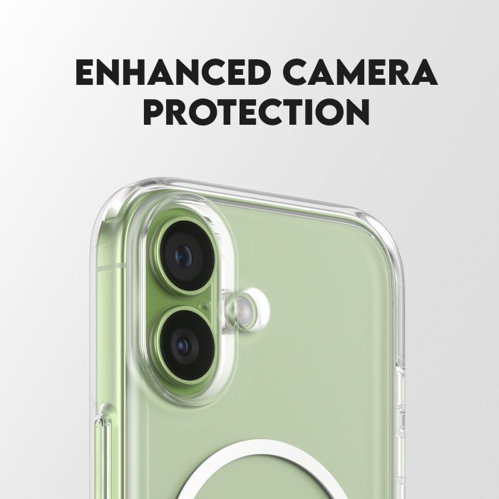 CARE by PanzerGlass® Feature Case Transparent w. Kickstand & MagSafe iPhone 17 – Mobit.gr