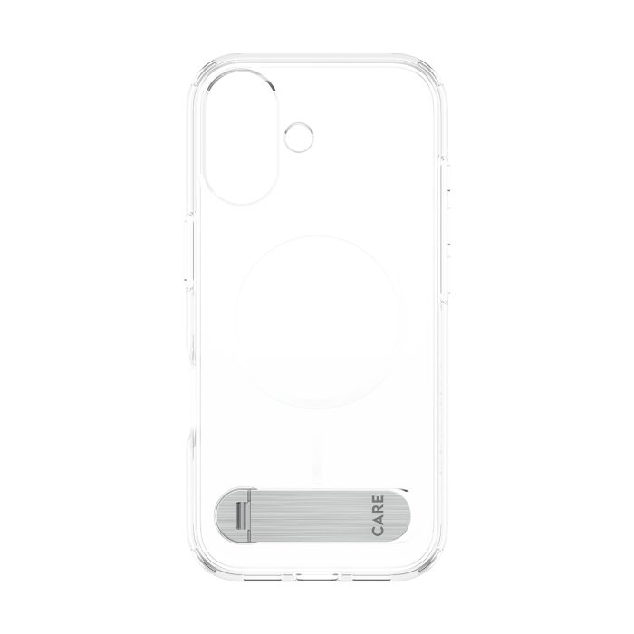 CARE by PanzerGlass® Feature Case Transparent w. Kickstand & MagSafe iPhone 17 – Mobit.gr