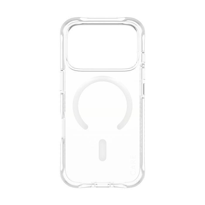 CARE by PanzerGlass® Fashionable Case Samba Transparent w. White MagSafe iPhone 17 Pro – Mobit.gr