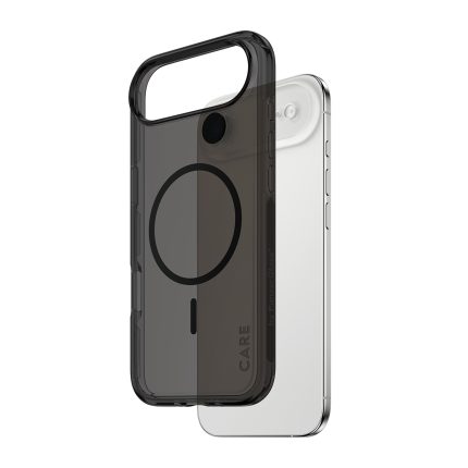 CARE by PanzerGlass® Flagship Case Urban Explorer Smokey w. Black MagSafe iPhone 17 Air – Mobit.gr