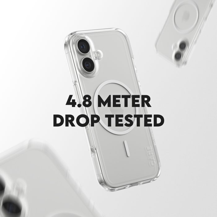 CARE by PanzerGlass® Flagship Case Transparent Urban Explorer w. White MagSafe iPhone 17 – Mobit.gr