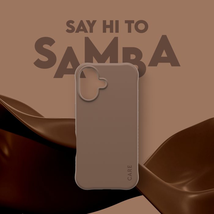 CARE by PanzerGlass® Fashionable Case Samba Espresso w. MagSafe iPhone 17 – Mobit.gr