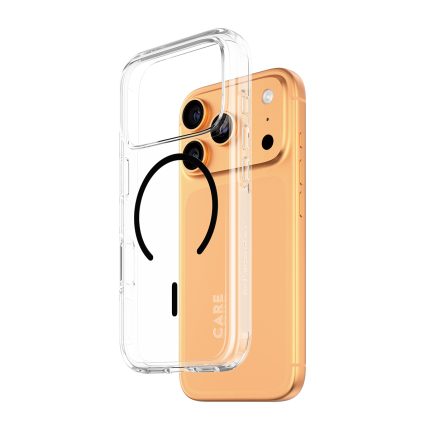CARE by PanzerGlass® Flagship Case Transparent Urban Explorer w. Black MagSafe iPhone 17 Pro – Mobit.gr