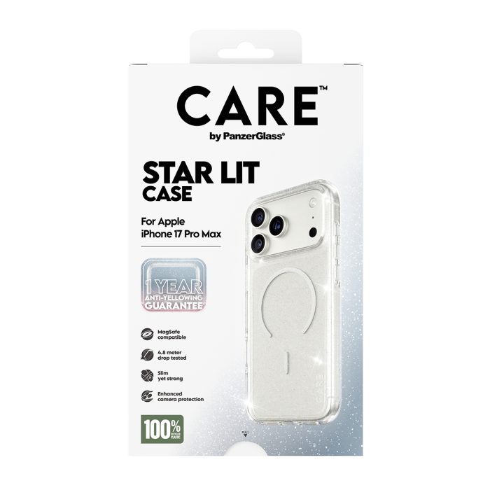 CARE by PanzerGlass® Flagship Case Urban Explorer Star Lit w. White MagSafe iPhone 17 Pro Max – Mobit.gr