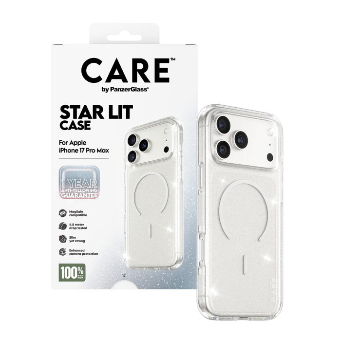 CARE by PanzerGlass® Flagship Case Urban Explorer Star Lit w. White MagSafe iPhone 17 Pro Max – Mobit.gr