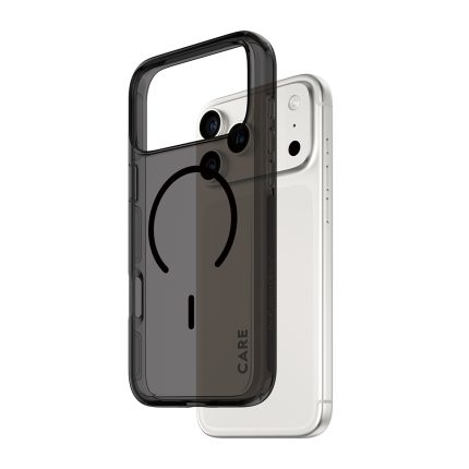 CARE by PanzerGlass® Flagship Case Urban Explorer Smokey w. Black MagSafe iPhone 17 Pro Max – Mobit.gr