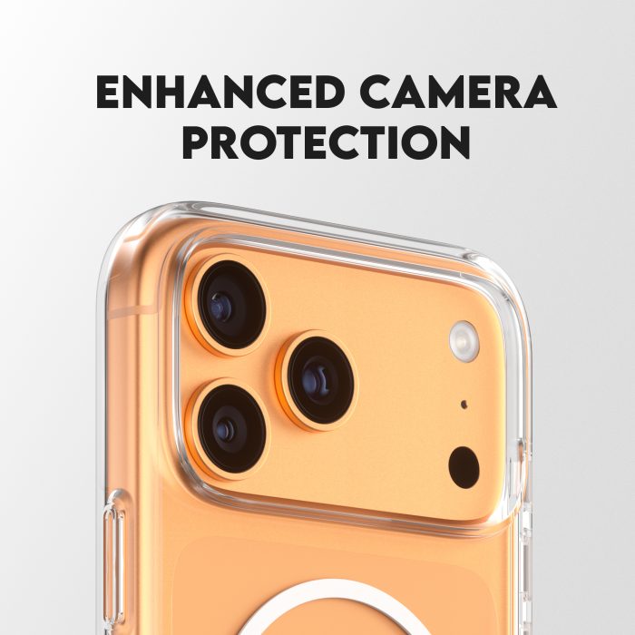 CARE by PanzerGlass® Feature Case Transparent w. Kickstand & MagSafe iPhone 17 Pro Max – Mobit.gr