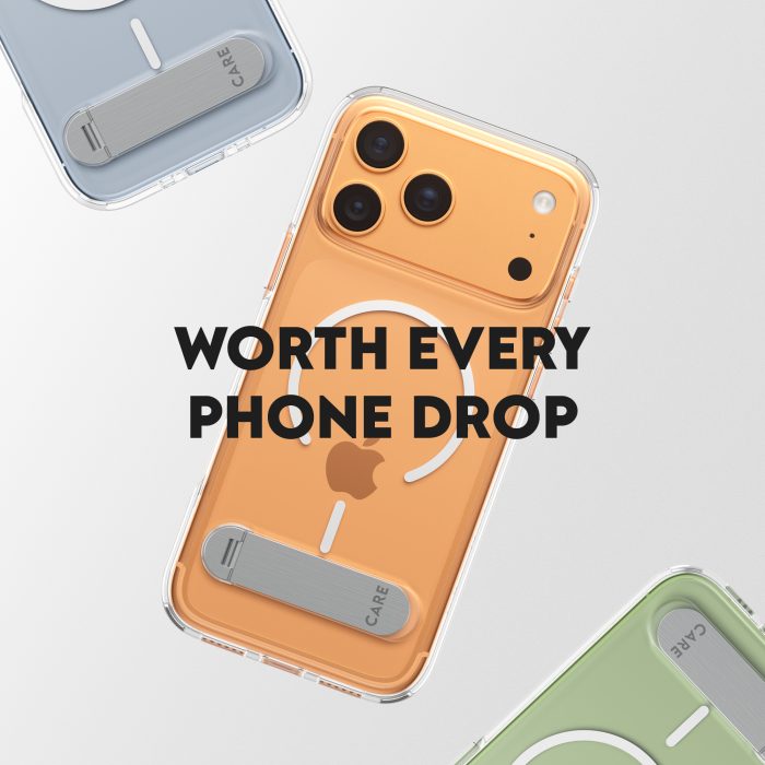 CARE by PanzerGlass® Feature Case Transparent w. Kickstand & MagSafe iPhone 17 Pro Max – Mobit.gr