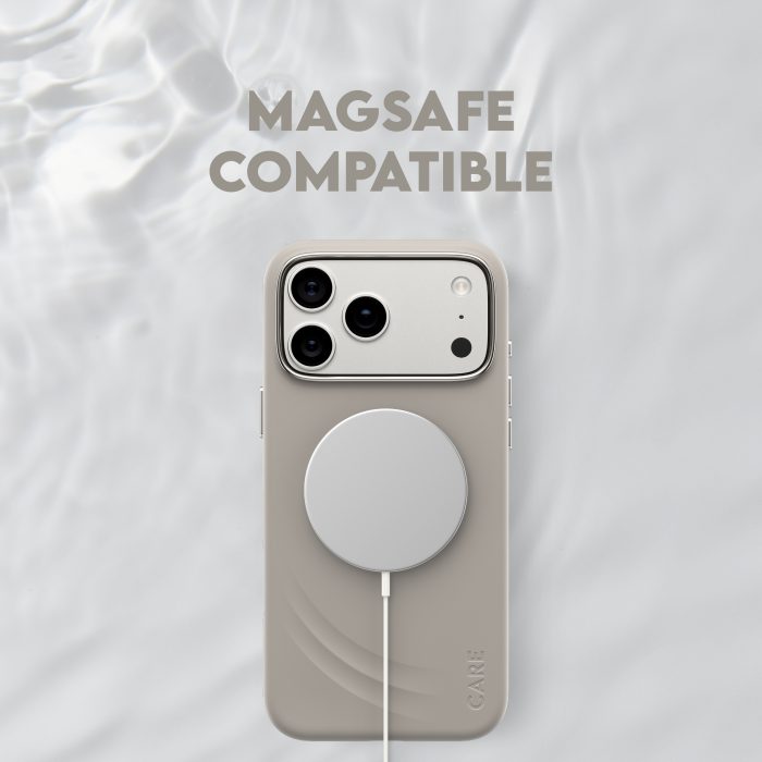 CARE by PanzerGlass® Feature FLOW Case Vanilla w. MagSafe iPhone 17 Pro Max – Mobit.gr