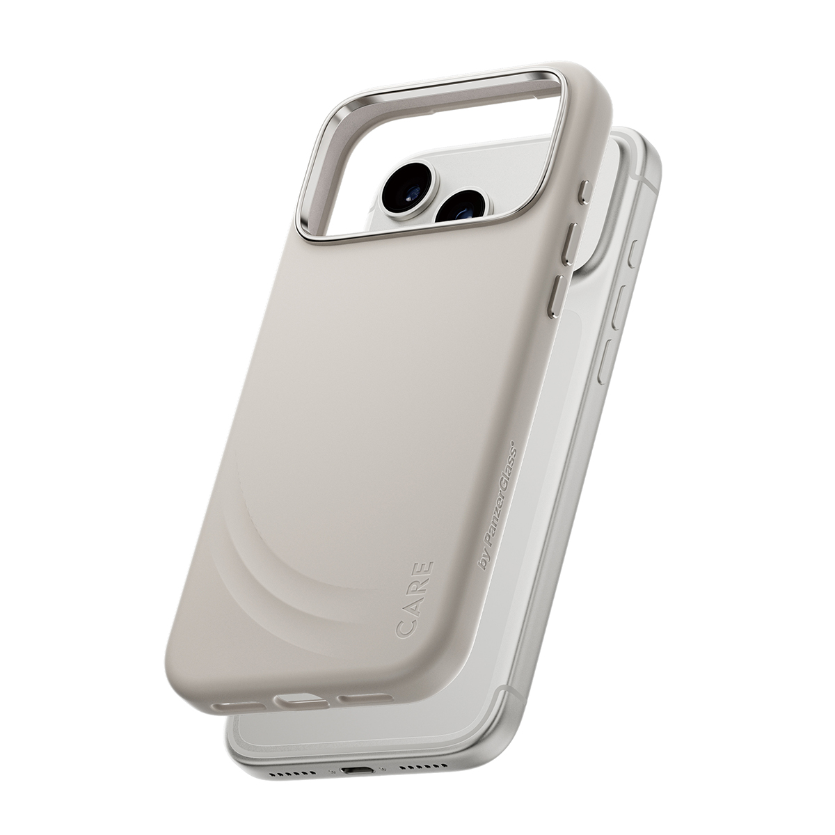 CR65806_01 CARE by PanzerGlass® Feature FLOW Case Vanilla w. MagSafe iPhone 17 Pro Max – Mobit.gr