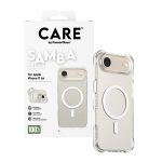 CARE by PanzerGlass® Fashionable Case Samba Transparent w. White MagSafe iPhone 17 Air – Mobit.gr