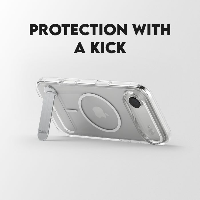 CARE by PanzerGlass® Feature Case Transparent w. Kickstand & MagSafe iPhone 17 Air – Mobit.gr