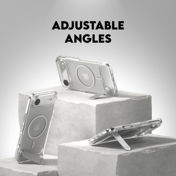 CARE by PanzerGlass® Feature Case Transparent w. Kickstand & MagSafe iPhone 17 Air – Mobit.gr