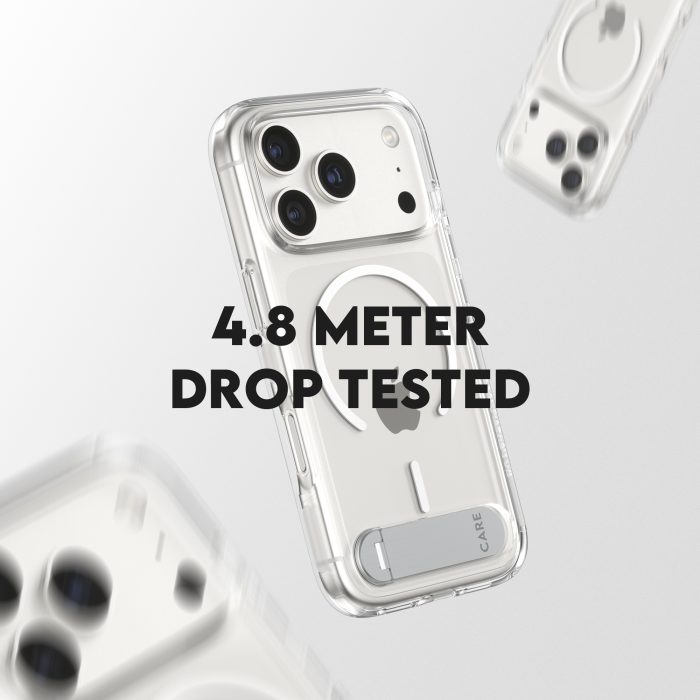 CARE by PanzerGlass® Feature Case Transparent w. Kickstand & MagSafe iPhone 17 Pro – Mobit.gr