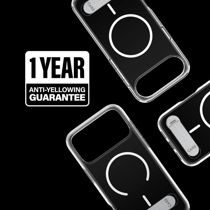 CARE by PanzerGlass® Feature Case Transparent w. Kickstand & MagSafe iPhone 17 Pro – Mobit.gr