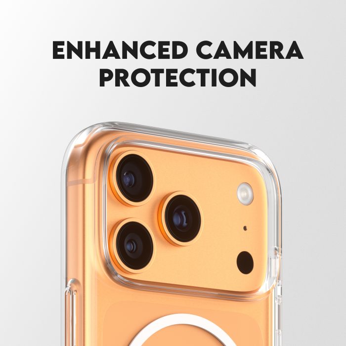 CARE by PanzerGlass® Feature Case Transparent w. Kickstand & MagSafe iPhone 17 Pro – Mobit.gr