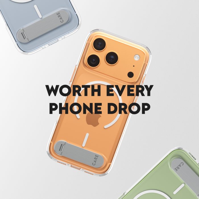 CARE by PanzerGlass® Feature Case Transparent w. Kickstand & MagSafe iPhone 17 Pro – Mobit.gr