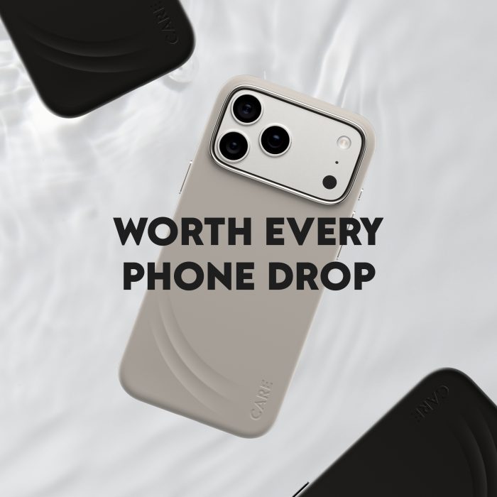 CARE by PanzerGlass® Feature FLOW Case Black w. MagSafe iPhone 17 Pro Max – Mobit.gr