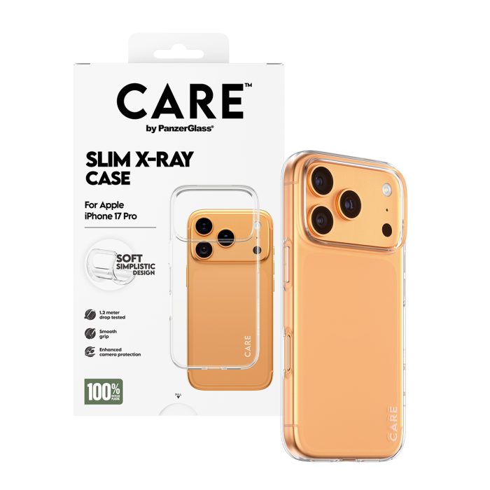 CARE by PanzerGlass® Fashionable Case Transparent X-Ray Soft Basic iPhone 17 Pro Max – Mobit.gr