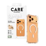 CARE by PanzerGlass® Fashionable Case Samba Transparent w. White MagSafe iPhone 17 Pro Max – Mobit.gr