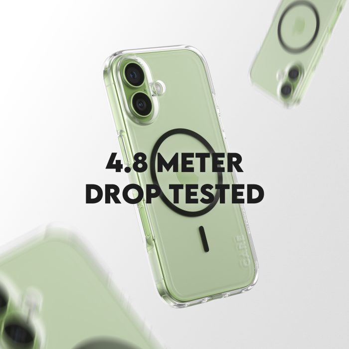 CARE by PanzerGlass® Flagship Case Transparent Urban Explorer w. Black MagSafe iPhone 17 – Mobit.gr