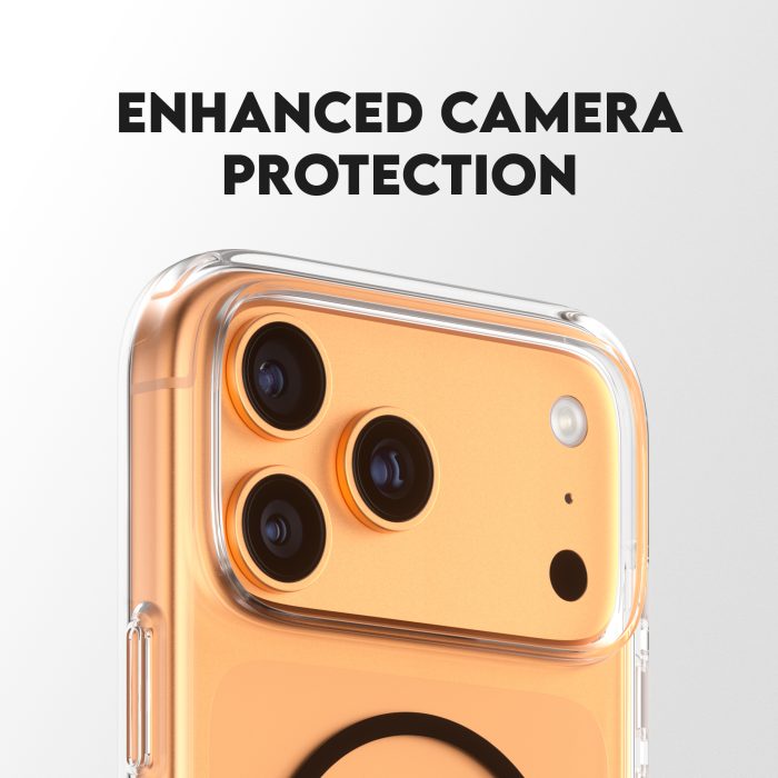 CARE by PanzerGlass® Flagship Case Transparent Urban Explorer w. Black MagSafe iPhone 17 Pro Max – Mobit.gr