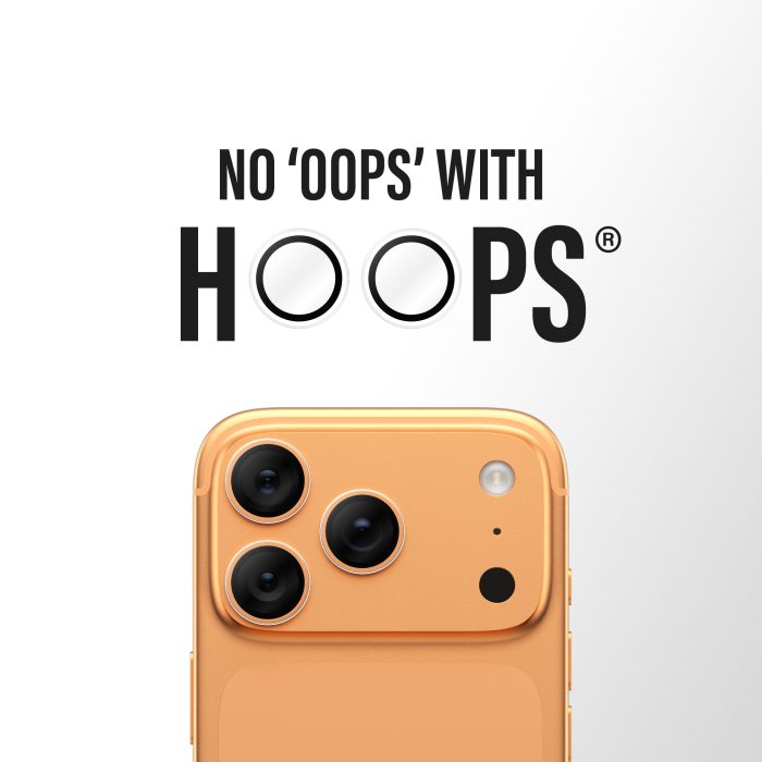 PanzerGlass® Hoops® Transparent Camera Lens Protector iPhone 17 Pro | iPhone 17 Pro Max | iPhone 16 Pro | 16 Pro Max – Mobit.gr