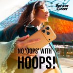 PanzerGlass® Hoops® Glitter Gold Camera Lens Protector iPhone 17 | iPhone 16 | 16 Plus – Mobit.gr