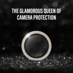 PanzerGlass® Hoops® Glitter Gold Camera Lens Protector iPhone 17 | iPhone 16 | 16 Plus – Mobit.gr