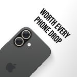 PanzerGlass® Hoops® Glitter Gold Camera Lens Protector iPhone 17 | iPhone 16 | 16 Plus – Mobit.gr