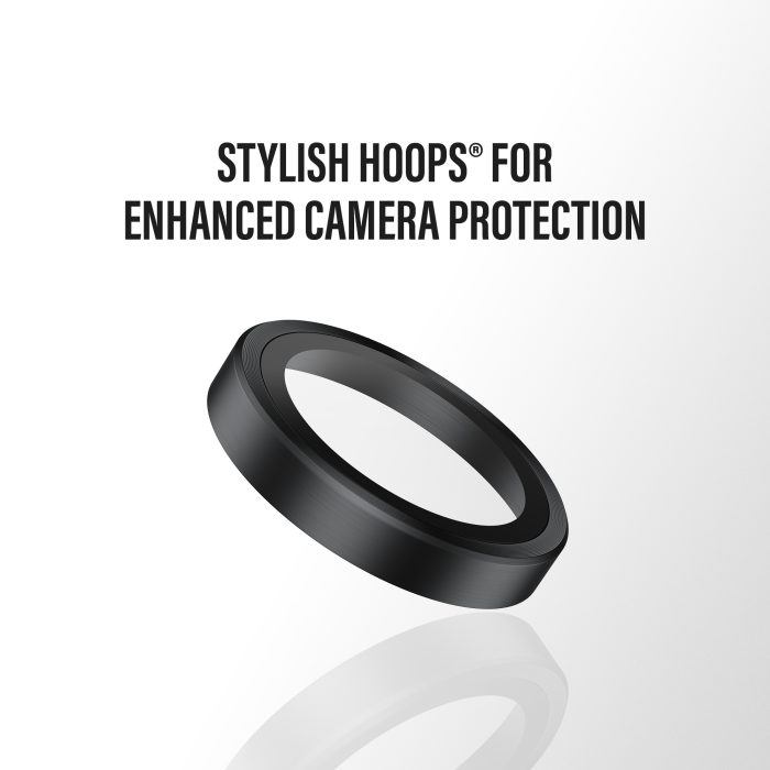 PanzerGlass® Hoops® Black Camera Lens Protector iPhone 17 | iPhone 16 | 16 Plus – Mobit.gr