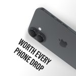 PanzerGlass® Hoops® Black Camera Lens Protector iPhone 17 | iPhone 16 | 16 Plus – Mobit.gr