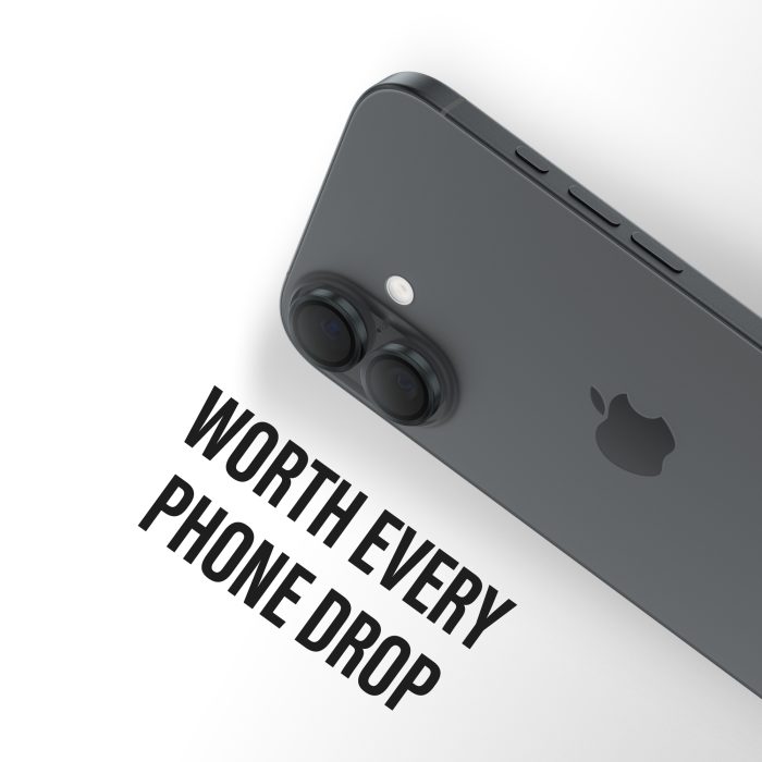 PanzerGlass® Hoops® Black Camera Lens Protector iPhone 17 | iPhone 16 | 16 Plus – Mobit.gr