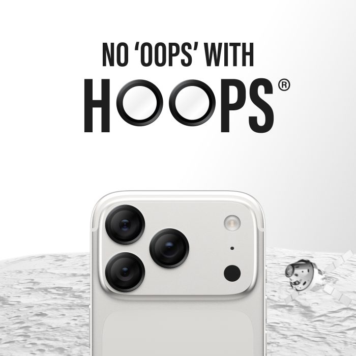 PanzerGlass® Hoops® Ceramic II Camera Lens Protector iPhone 17 Pro | iPhone 17 Pro Max | iPhone 16 Pro | 16 Pro Max – Mobit.gr