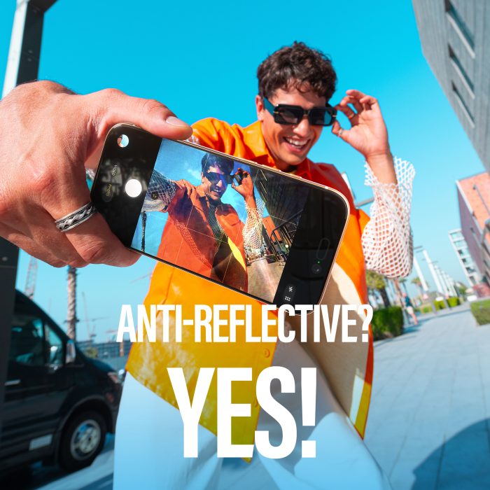 PanzerGlass® Stealth Screen Protector w. Black Frame iPhone 17 Pro | Ultra-Wide Fit w. Fastfit in-a-box – Mobit.gr