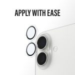 PanzerGlass® Hoops® Transparent Camera Lens Protector iPhone 17 | iPhone 16 | 16 Plus – Mobit.gr