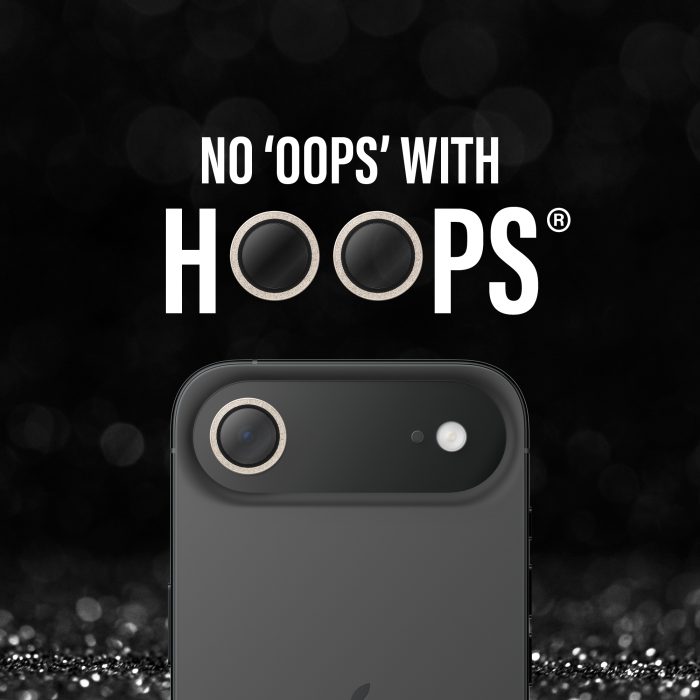 PanzerGlass® Hoops® Glitter Gold Camera Lens Protector iPhone 17 Air – Mobit.gr
