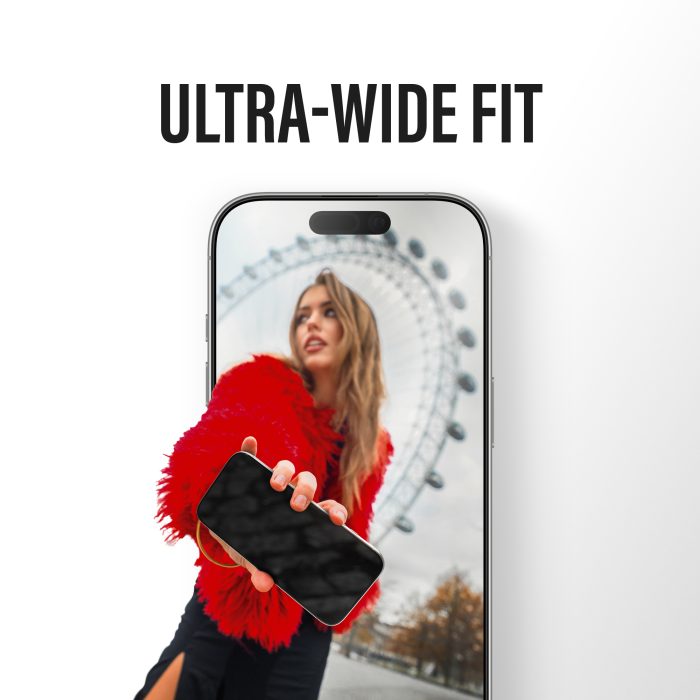 PanzerGlass® 2-Way Privacy Screen Protector iPhone 17 | iPhone 16 Pro | Ultra-Wide Fit w. EasyAligner – Mobit.gr