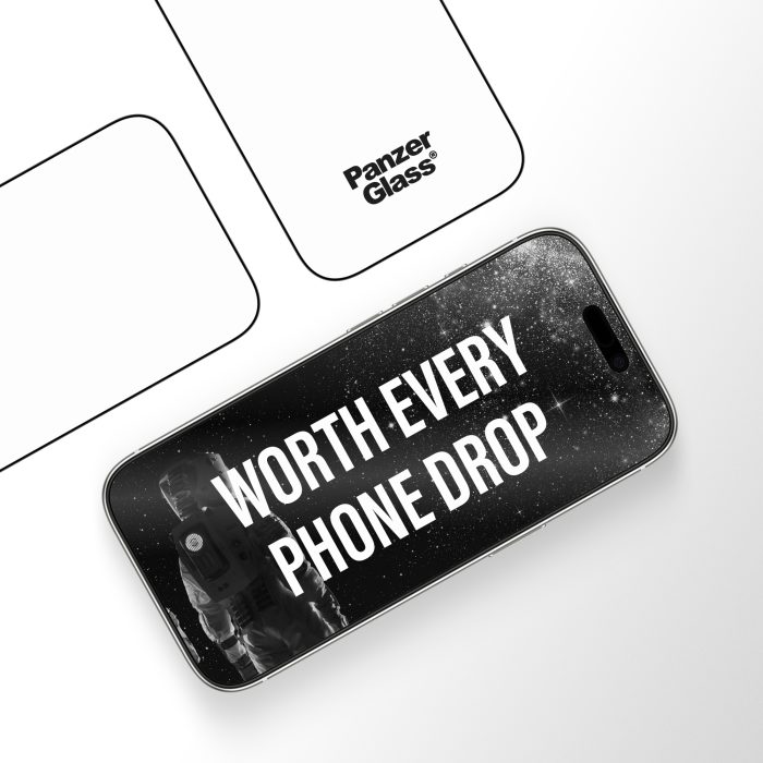 PanzerGlass® Ceramic II Screen Protector iPhone 17 | iPhone 16 Pro | Ultra-Wide Fit w. EasyAligner – Mobit.gr