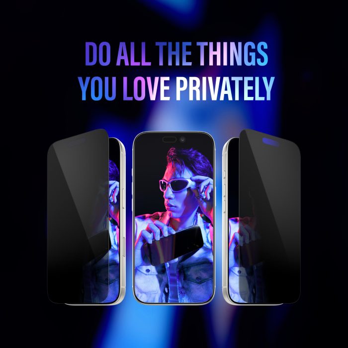 SAFE. by PanzerGlass® Privacy Screen Protector iPhone 17 | iPhone 16 Pro | Ultra-Wide Fit w. Easy Aligner – Mobit.gr