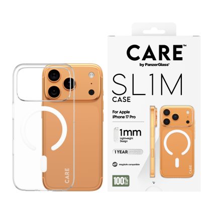 CARE by PanzerGlass SL1M Case Transparent iPhone 17 Pro – Mobit.gr