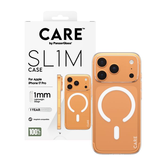 CARE by PanzerGlass SL1M Case Transparent iPhone 17 Pro – Mobit.gr
