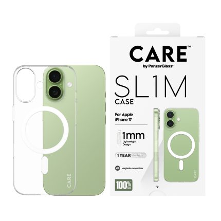 CARE by PanzerGlass SL1M Case Transparent iPhone 17 – Mobit.gr