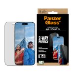 PanzerGlass® 2-Way Privacy Screen Protector iPhone 17 Pro | Ultra-Wide Fit w. EasyAligner – Mobit.gr