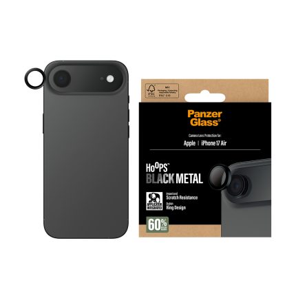 PanzerGlass® Hoops® Black Camera Lens Protector iPhone 17 Air – Mobit.gr